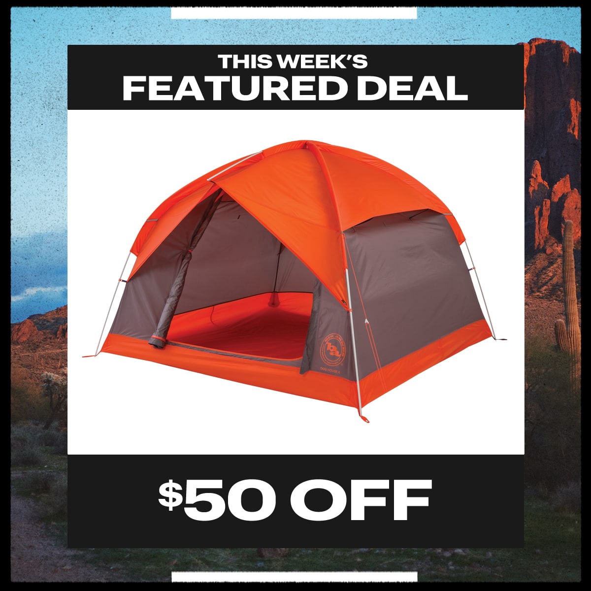 This week's featured deal. $50 off.