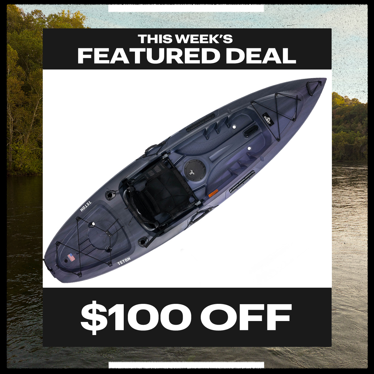 This Weeks Featured Deal. $100 Off 