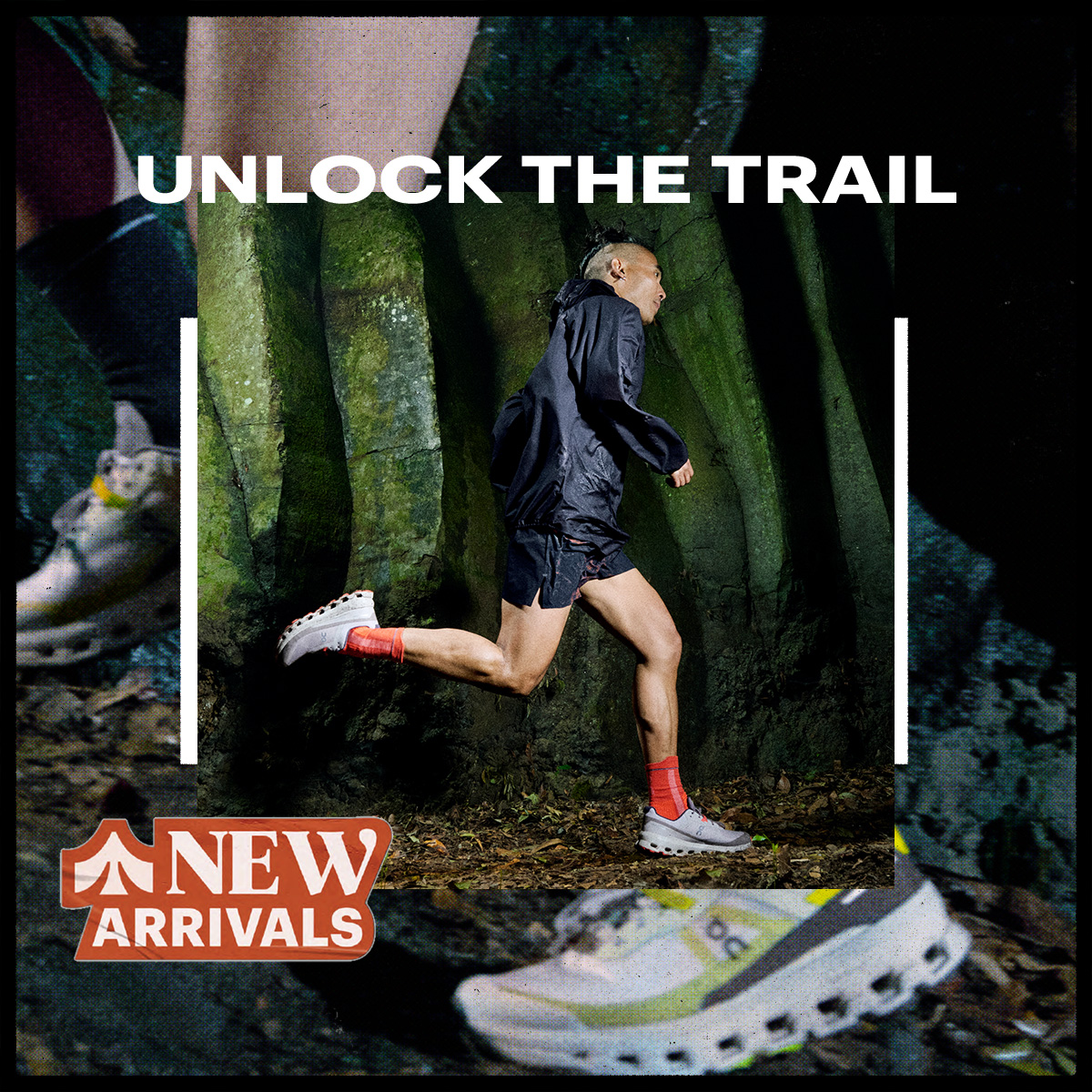  Unlock the trail. New arrivals.