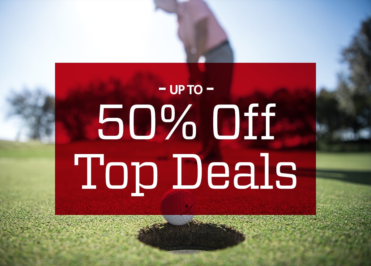 Up to 50% off top deals.