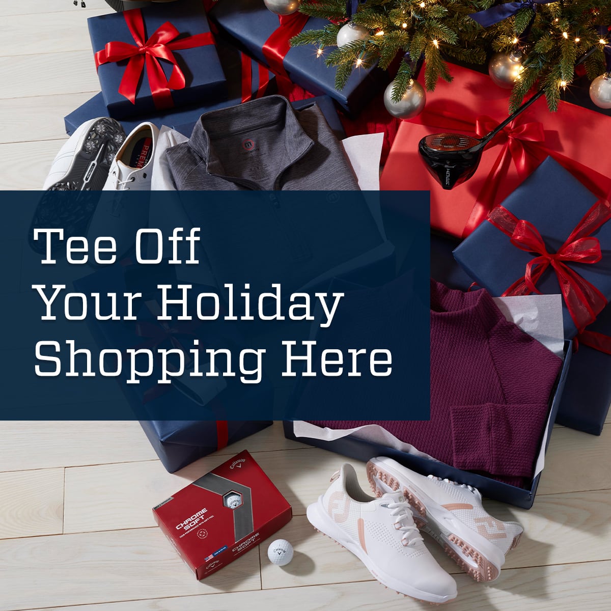 Tee off your holiday shopping here.