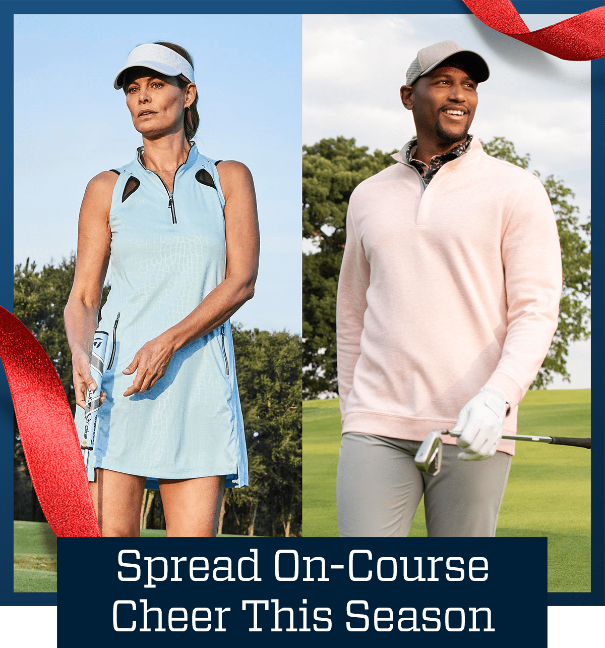 Spread on-course cheer this season.