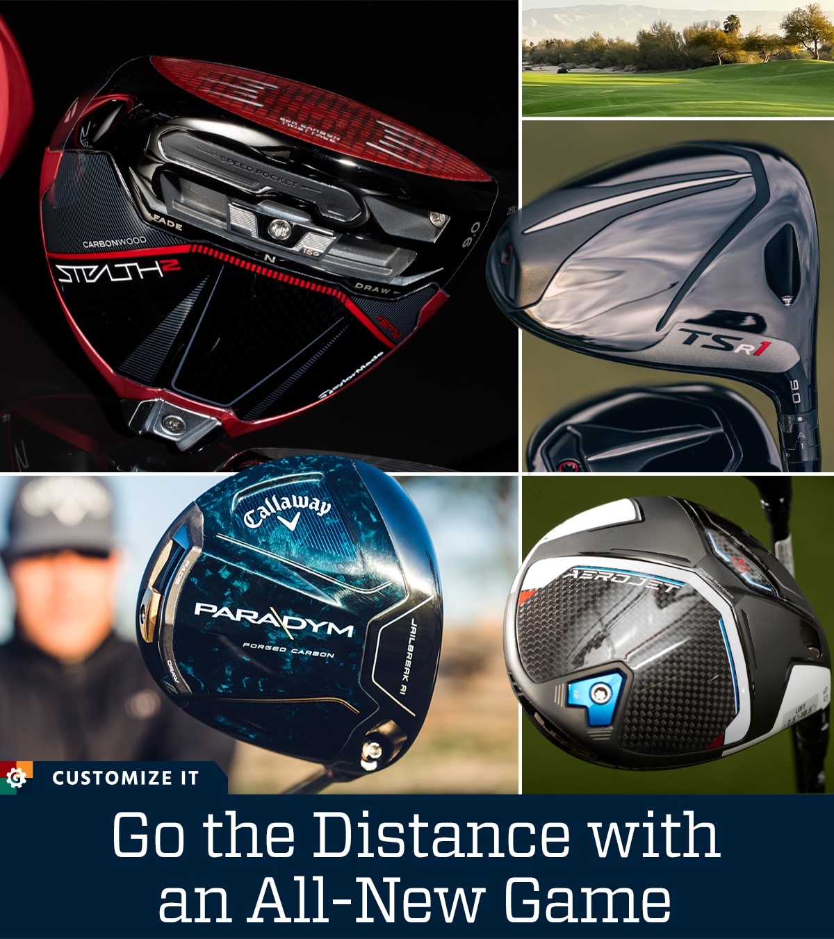 Go the distance with an all-new game. Customize it.