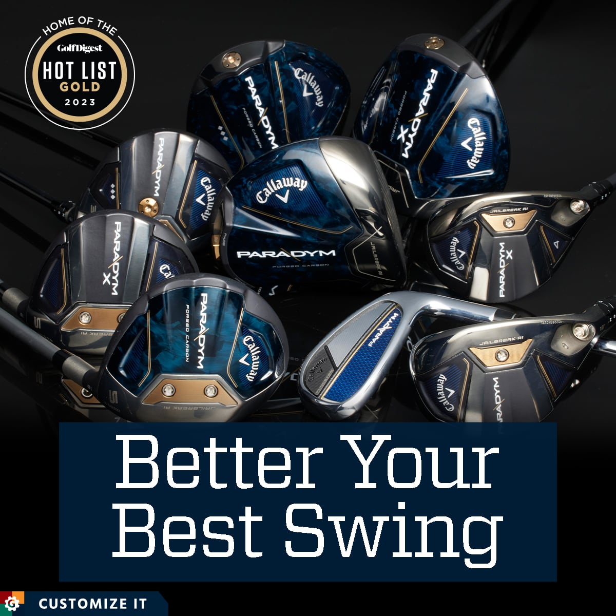 Home of the Golf Digest Hot List Gold 2023. Better your best swing. Customize it.