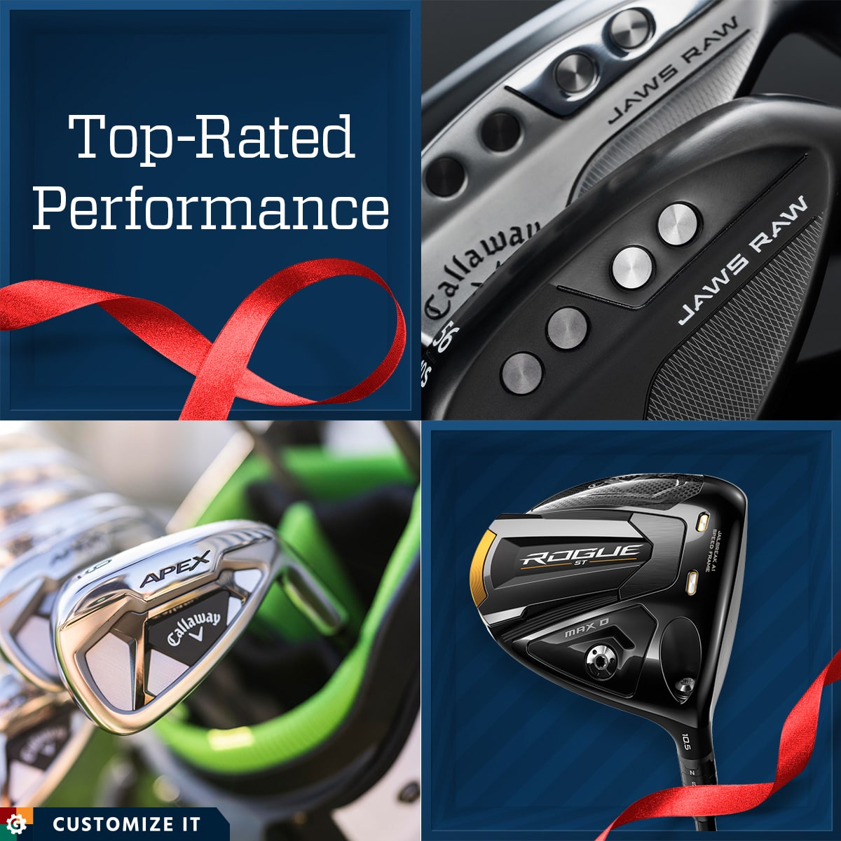 Top-rated performance. Customize it.