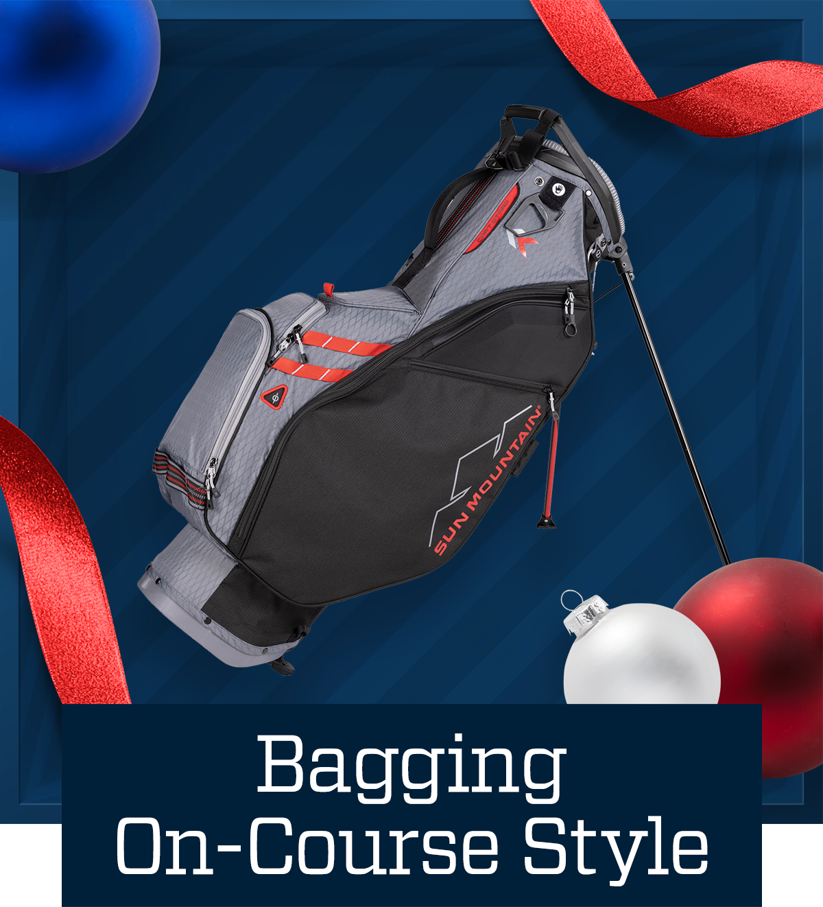 Bagging on-course style.