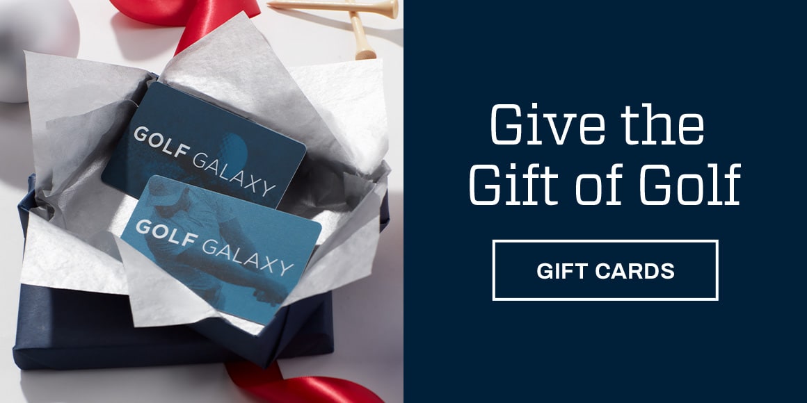 Give the gift of golf. Gift cards.