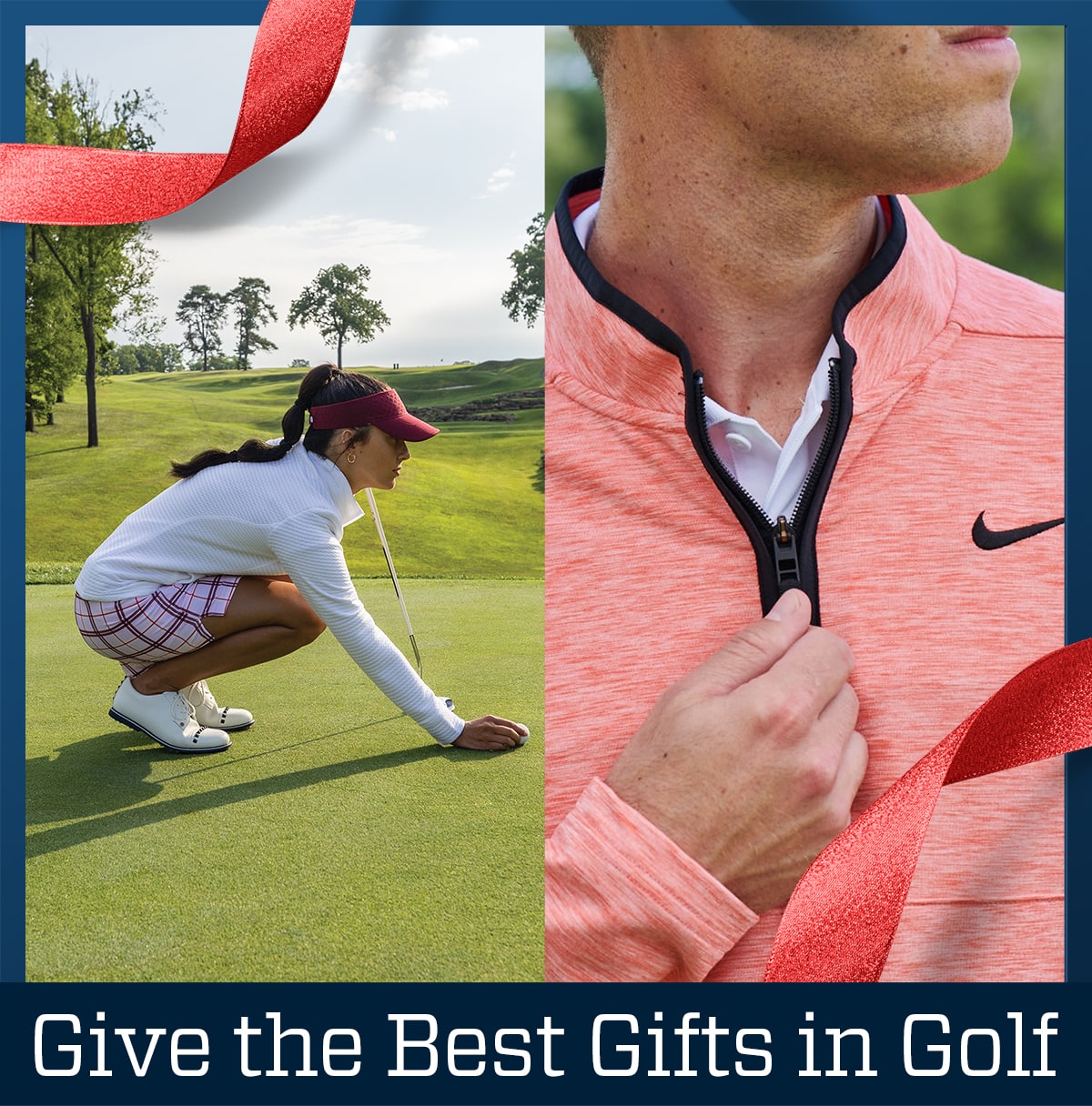 Give the best gifts in golf.