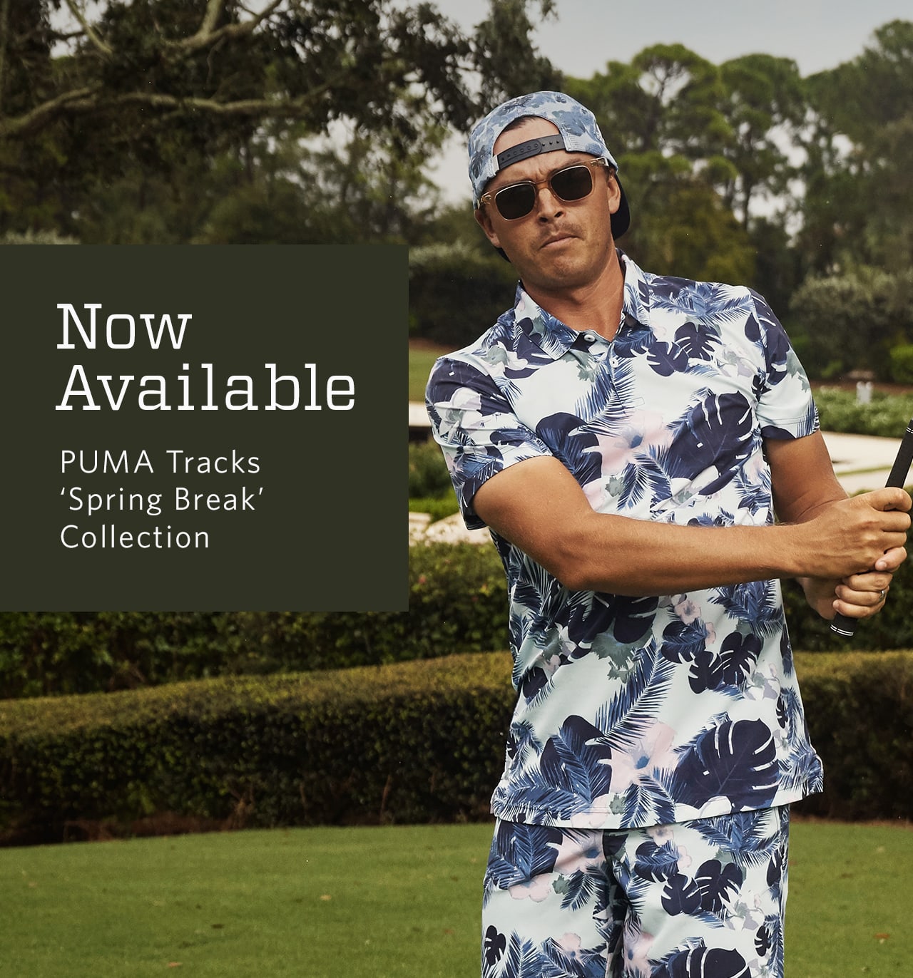 Now available. Puma tracks 'spring break' collection.