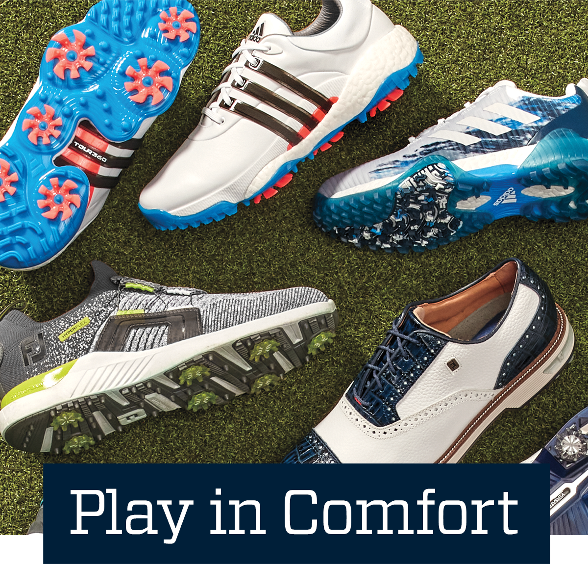 Play in comfort.