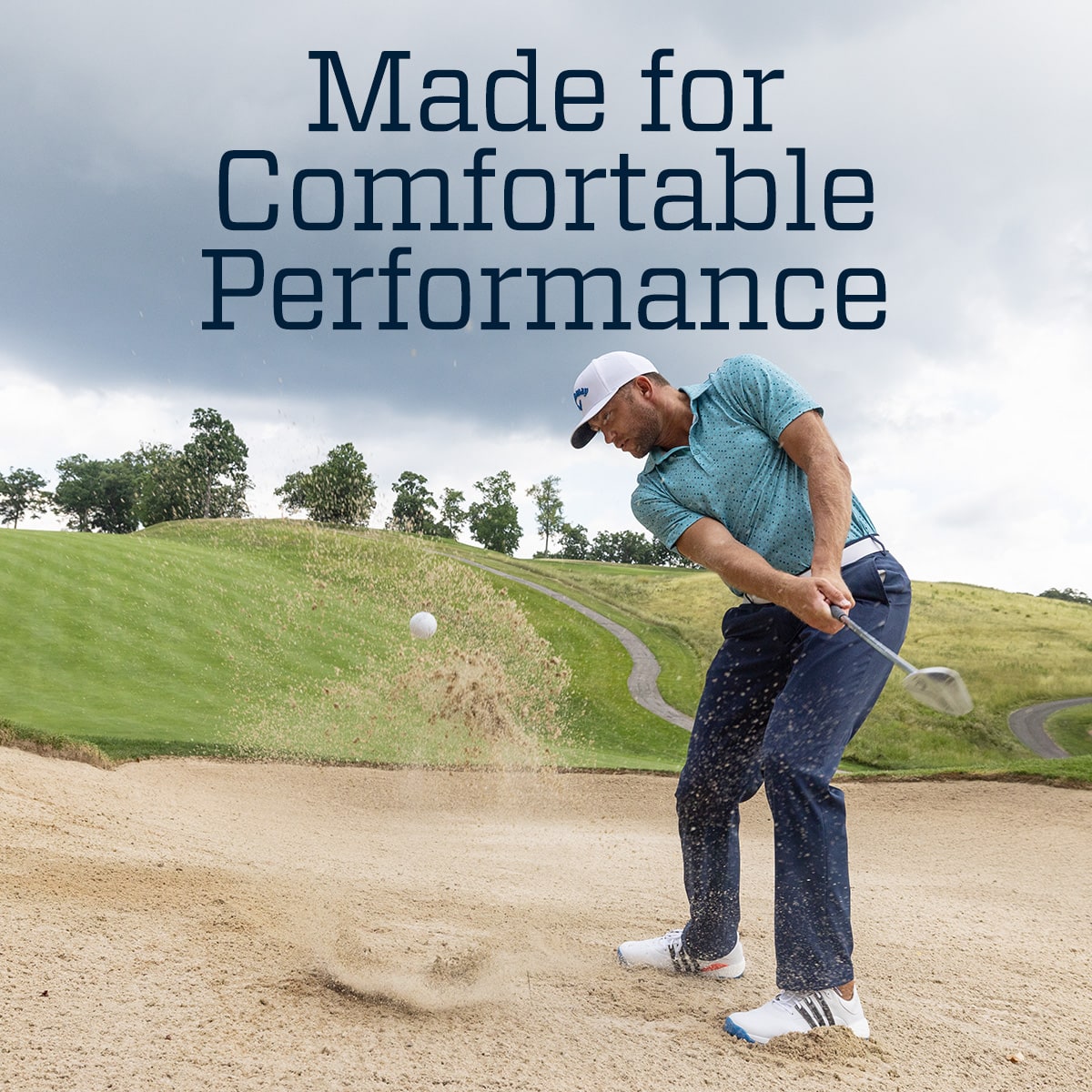 Made for comfortable performance.