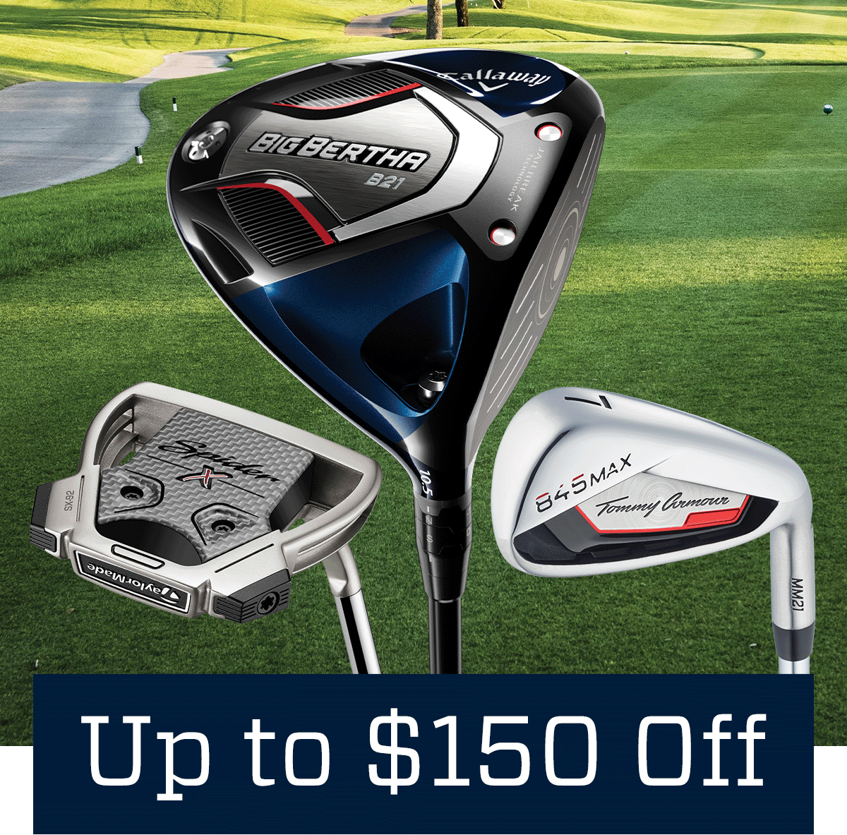 Up to $150 off.