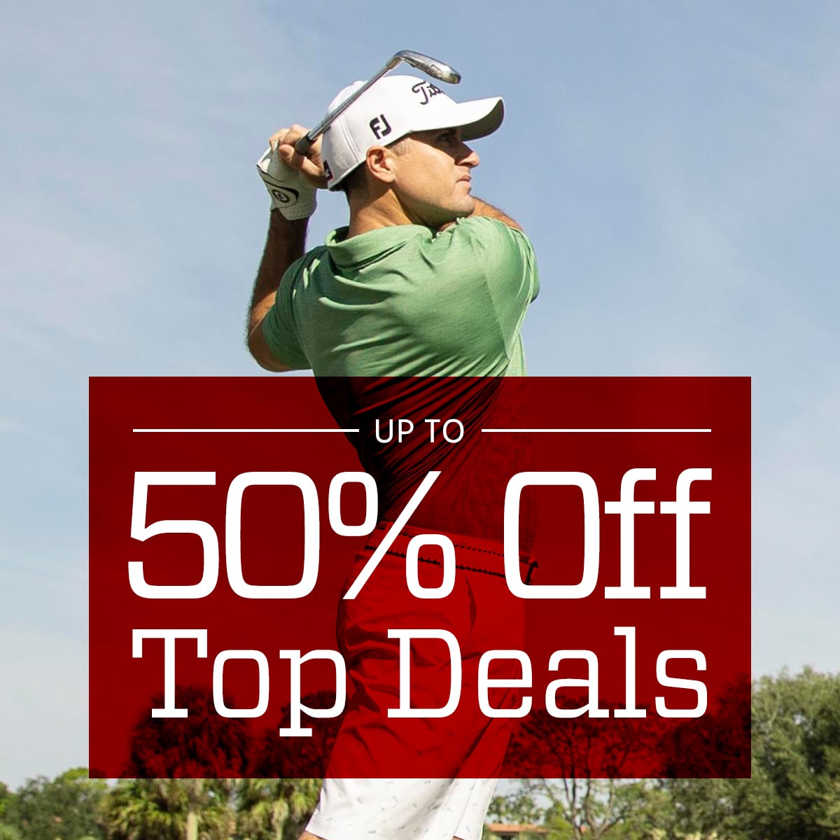 Up to 50% off. Top deals.