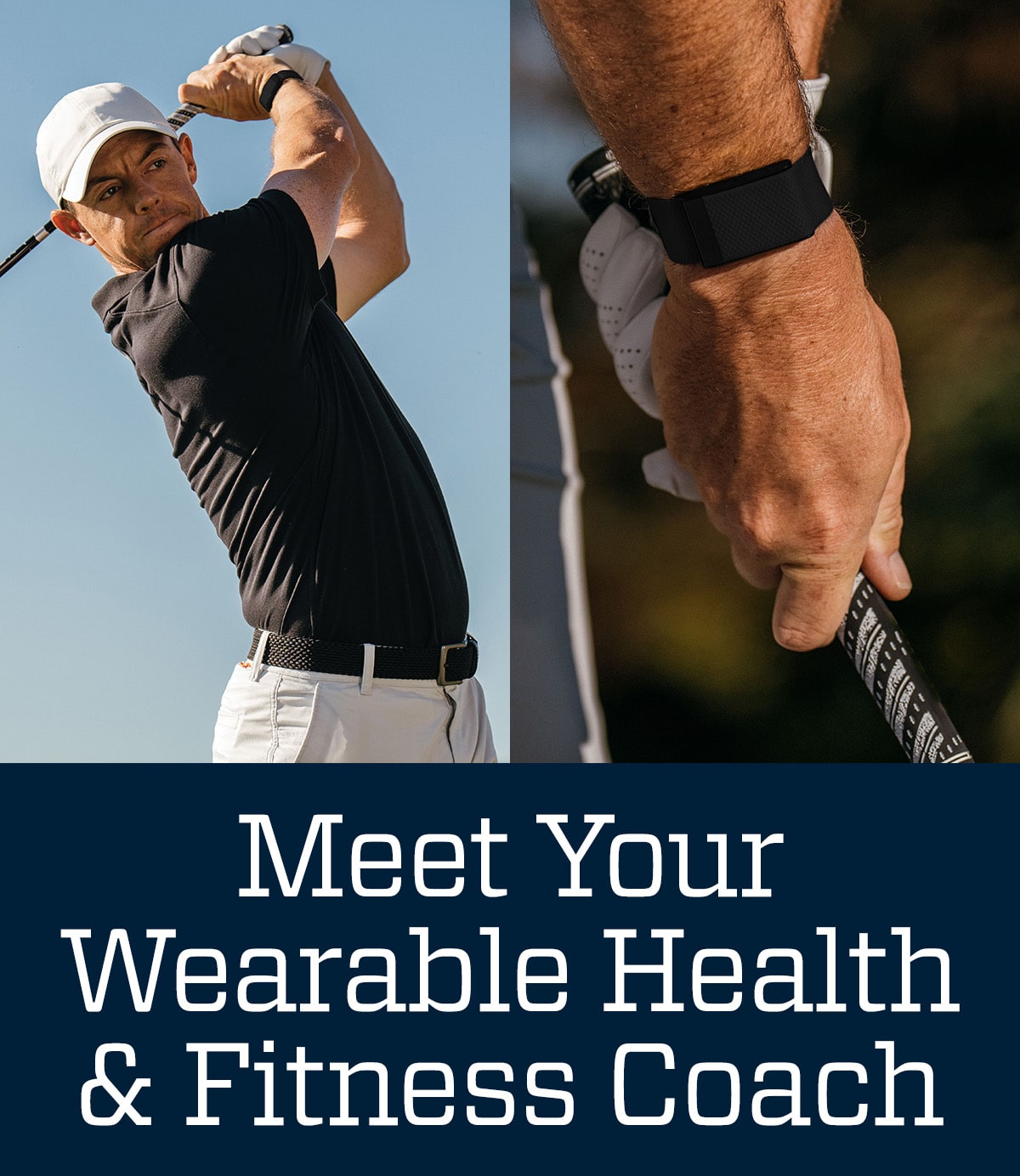 Meet your wearable health and fitness coach.