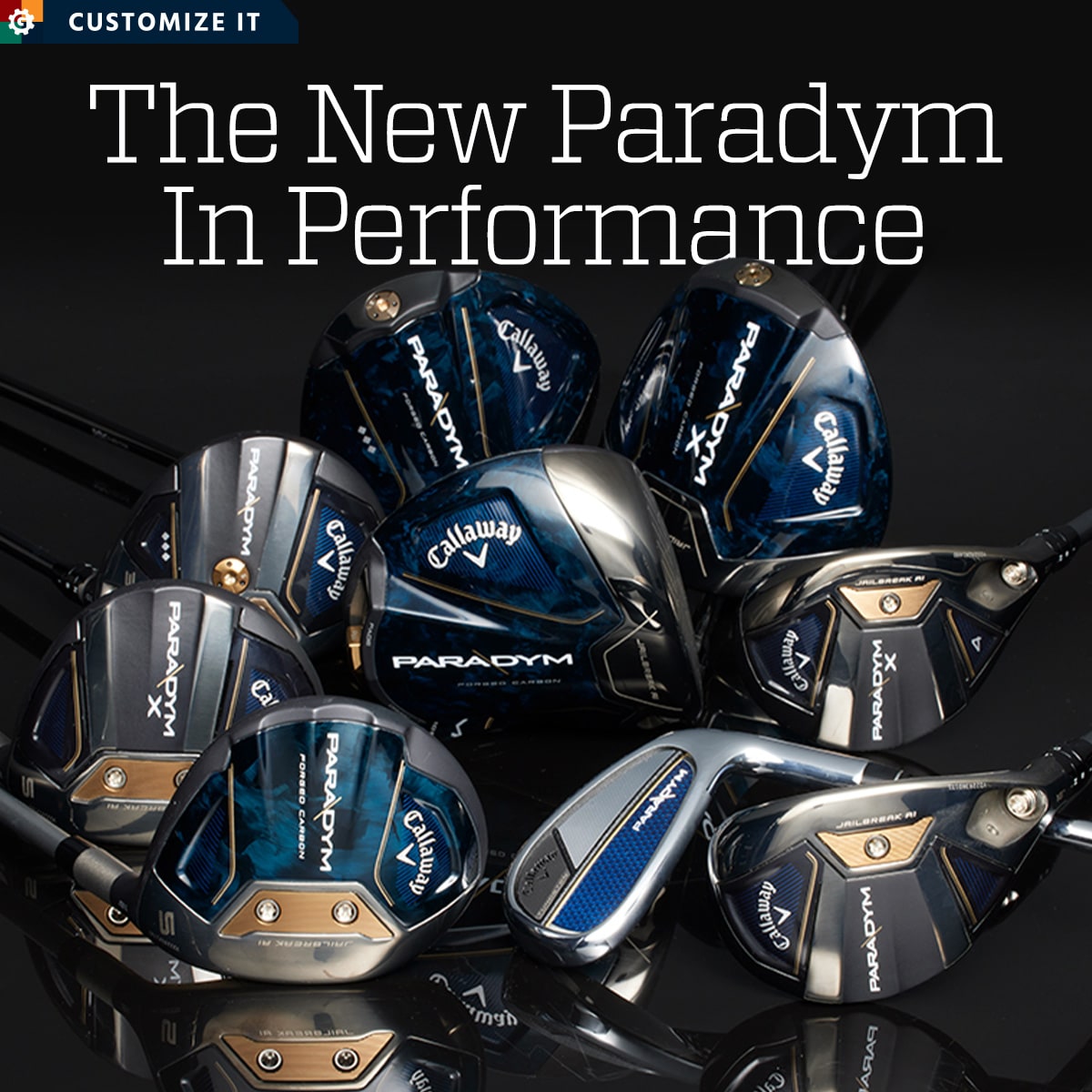 The new Paradym in performance. Customize it.