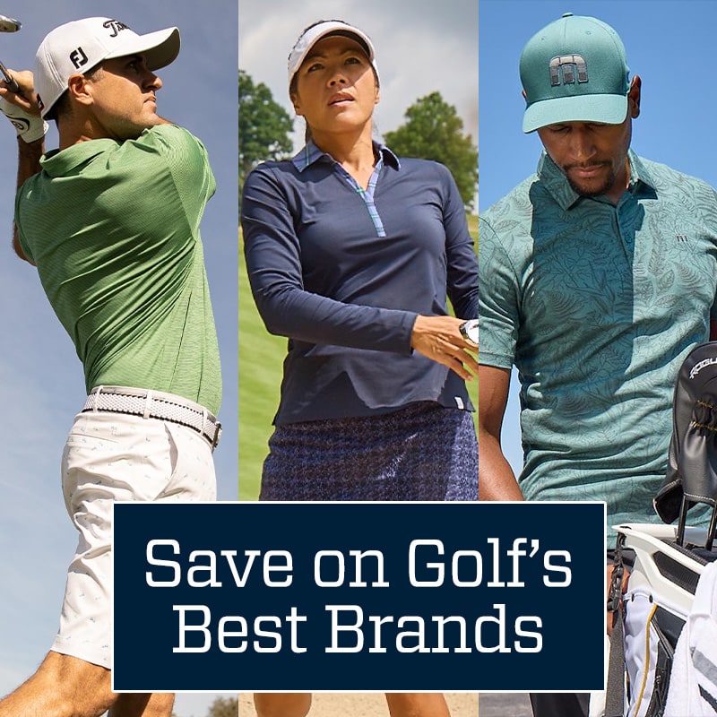 Save on golf's best brands.