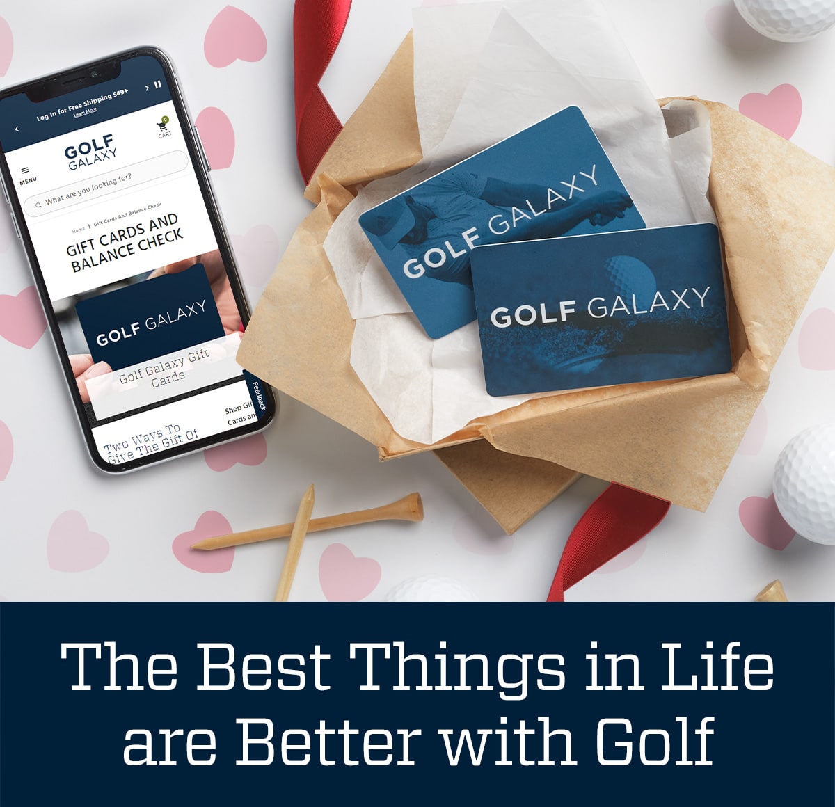 The best things in life are better with golf.