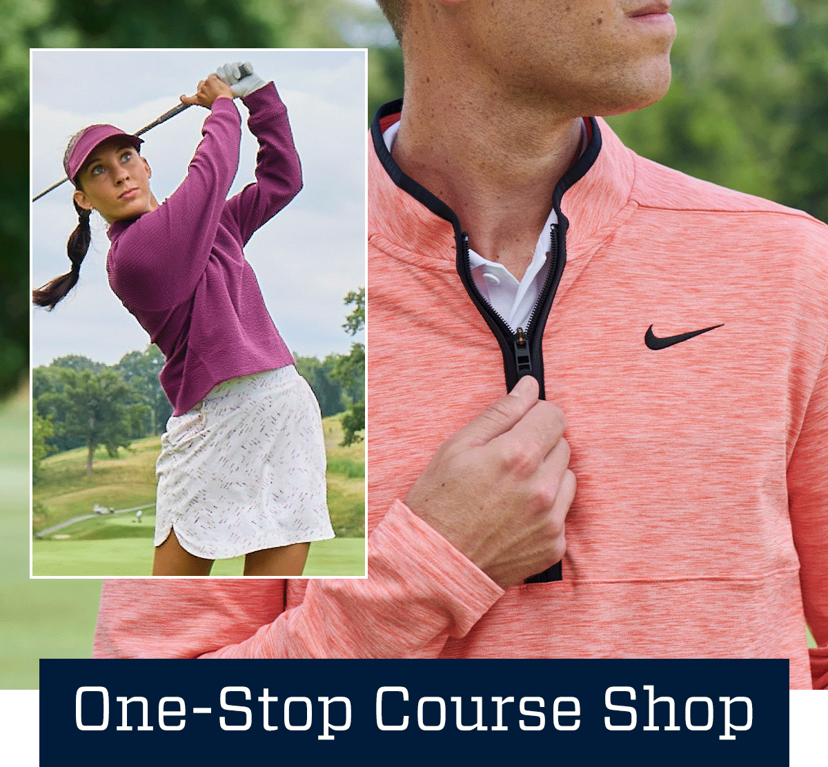 One-stop course shop.