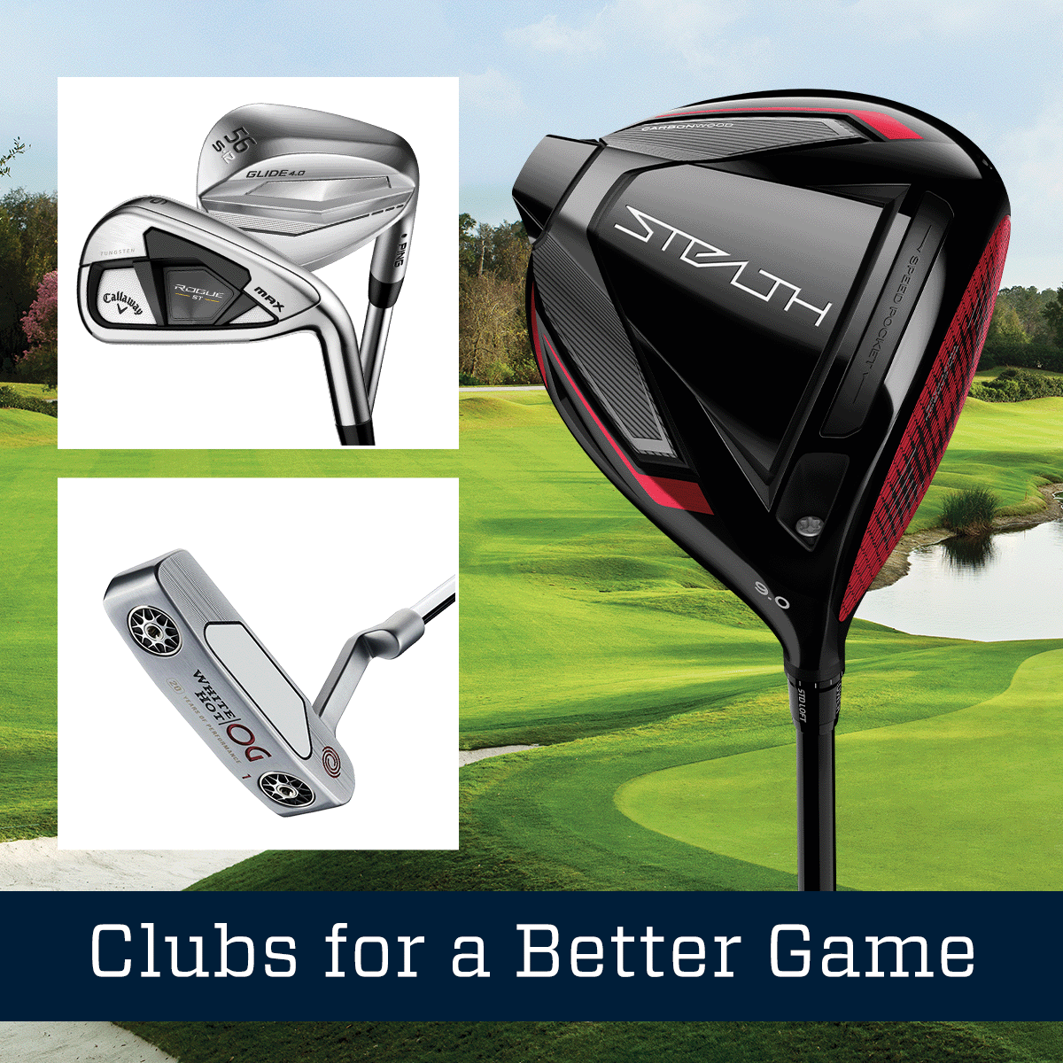 Clubs for a better game.