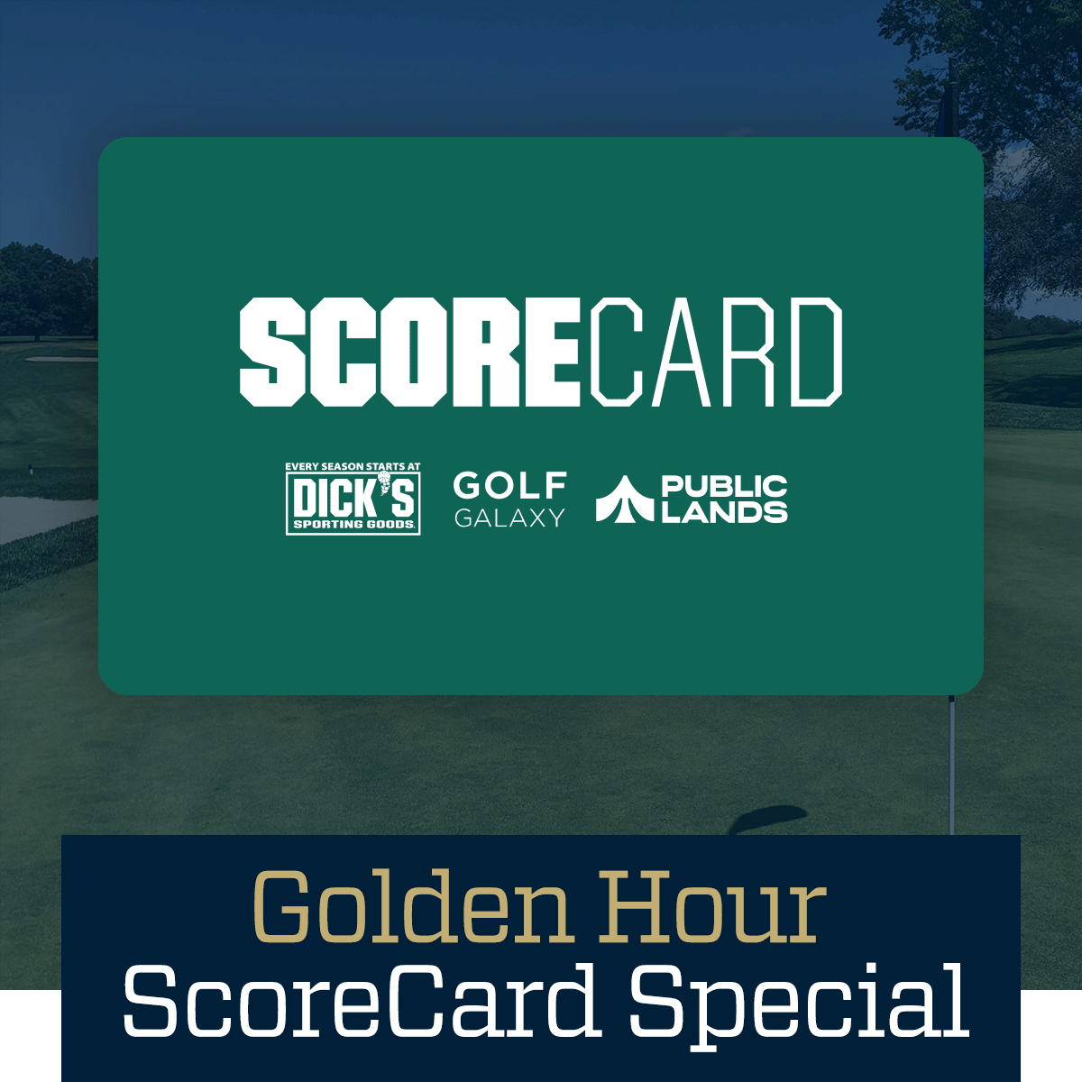 ScoreCard. Golden hour ScoreCard special.