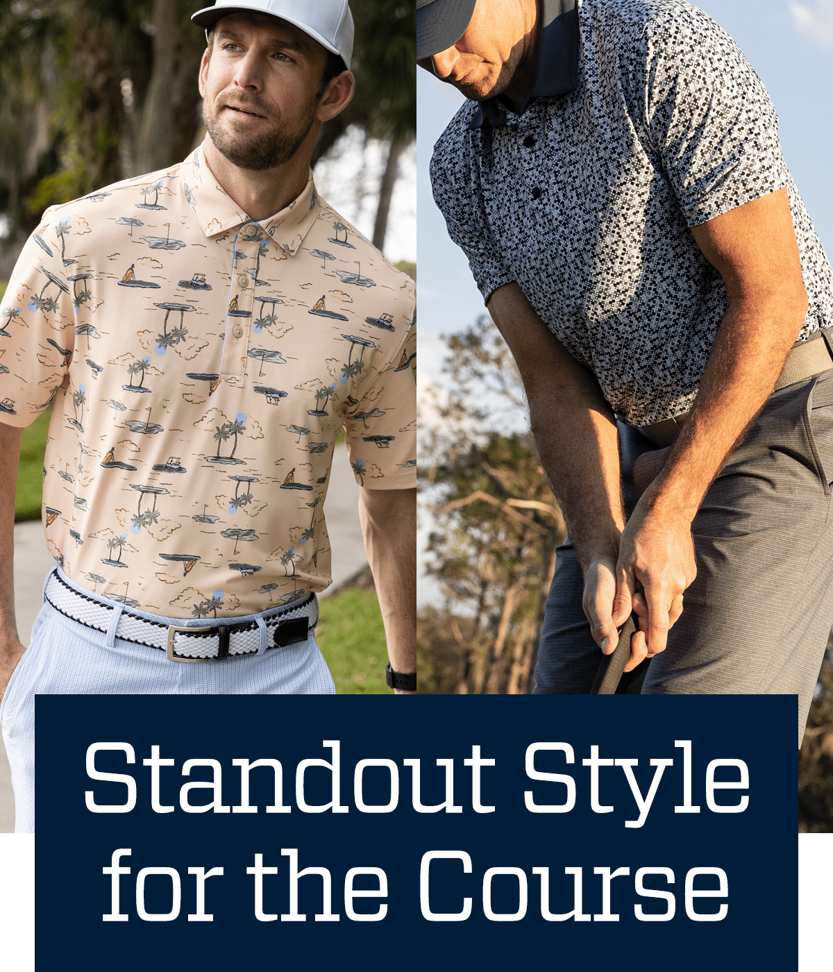 Standout style for the course.