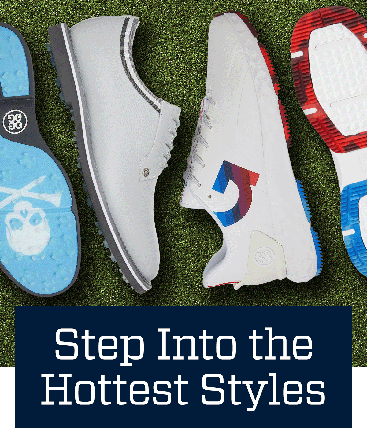 Step into the hottest styles.