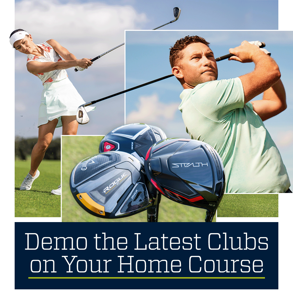 Reach your fullest potential 🏌️Try our expert services­ Golf Galaxy