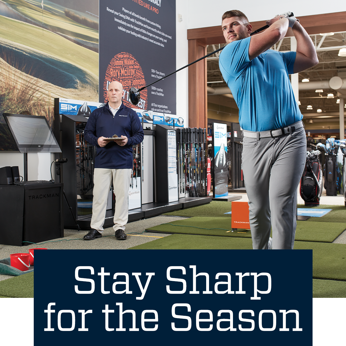 Stay sharp for the season.