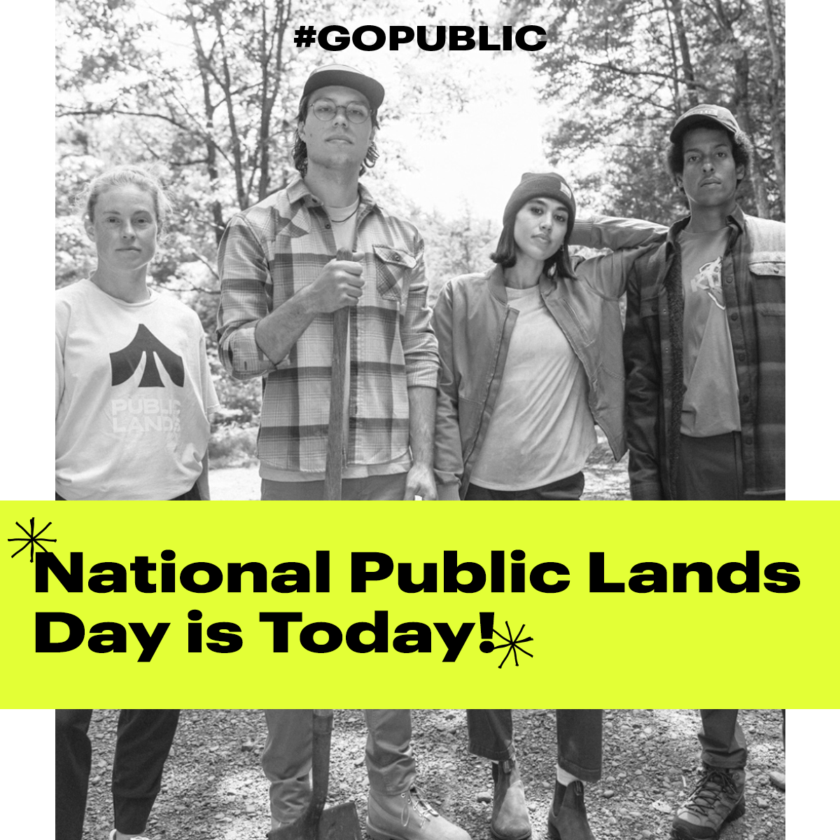 #GoPublic. National public lands day is today.