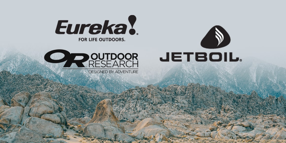 Eureka. Outdoor Research. Jetboil.