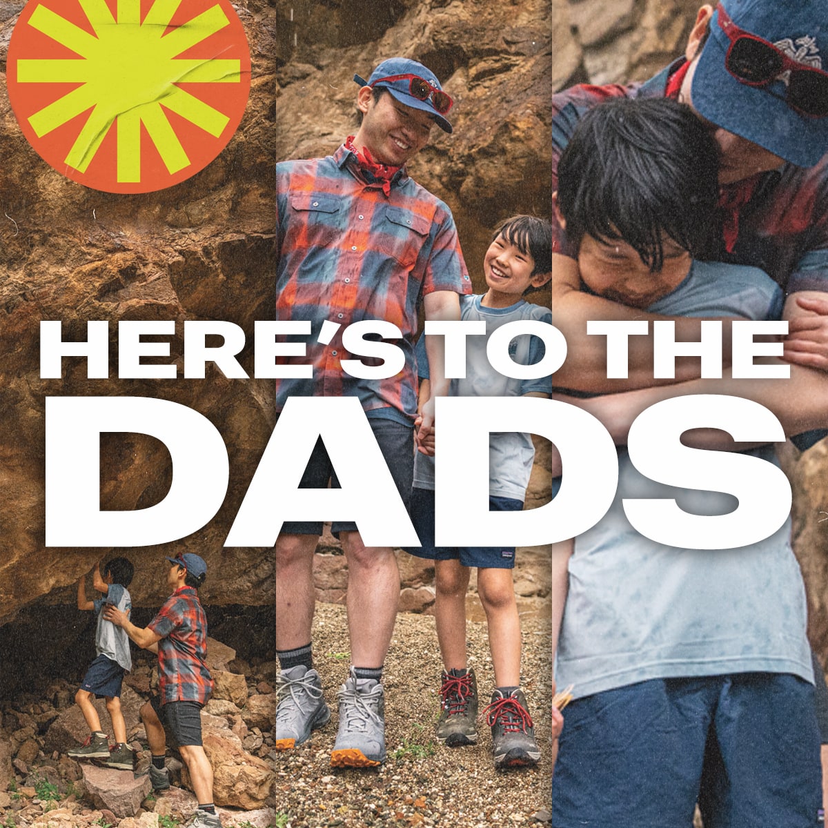 Here's to the dads.